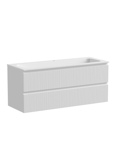 Тумба под раковину Sancos SNOB T SNT120W 120х45х50 подвесная цвет белый